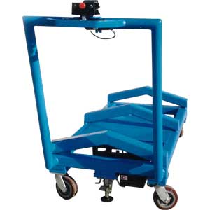 Custom Fixture Electric Platform Cart