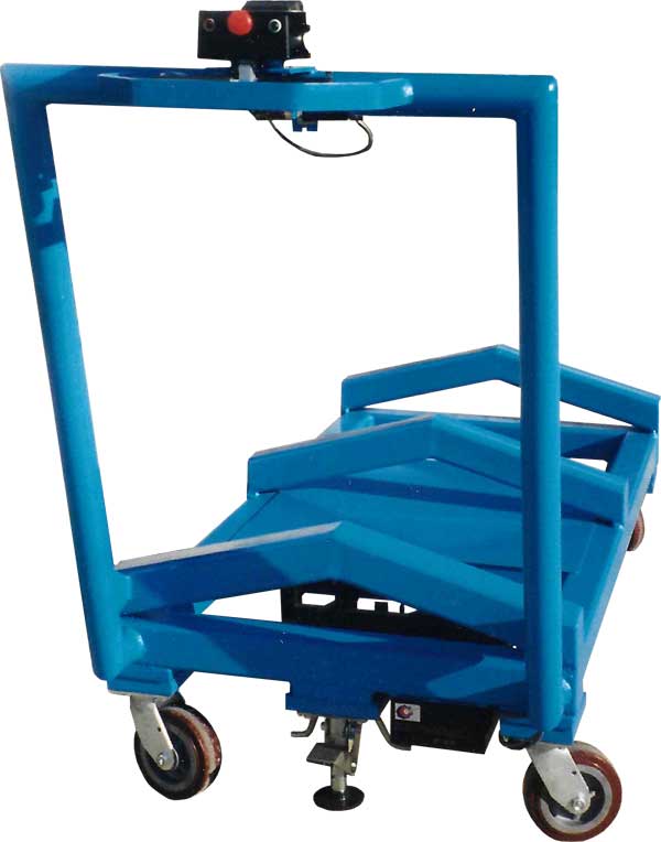 Electric Platform Cart with Custom Fixture
