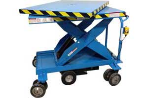 Rotating Top Mobile Lift Table