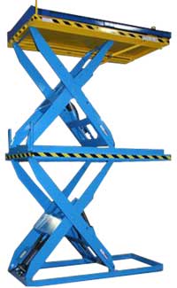 Lift Table With Conveyor Top