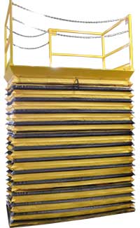 Lift Table Accordion Skirting