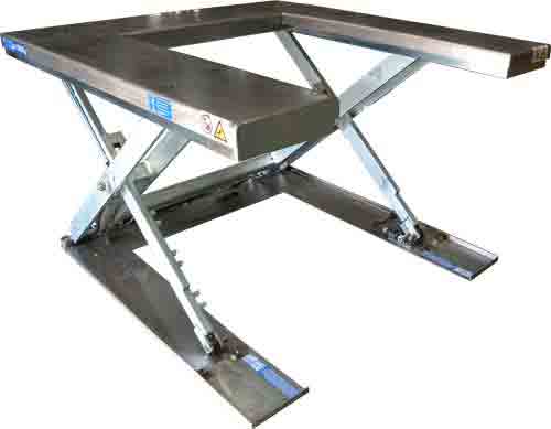 Stainless Steel U-Lift Table