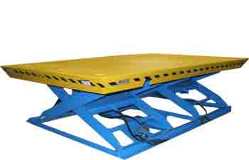 Lift Table With Tapered Toe Guards